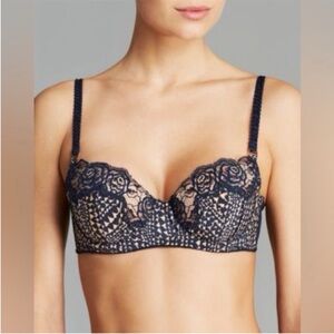 Stella McCartney Ellie Leaping Contour Balconette Bra size 34E